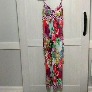 MSK dress sz 8 color spring floral in good condition